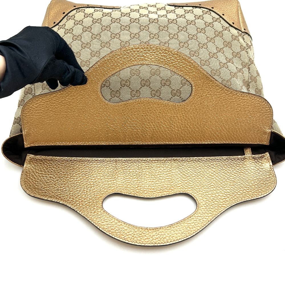 Gucci Horsebit Chain Tote Bag 145777 - 8