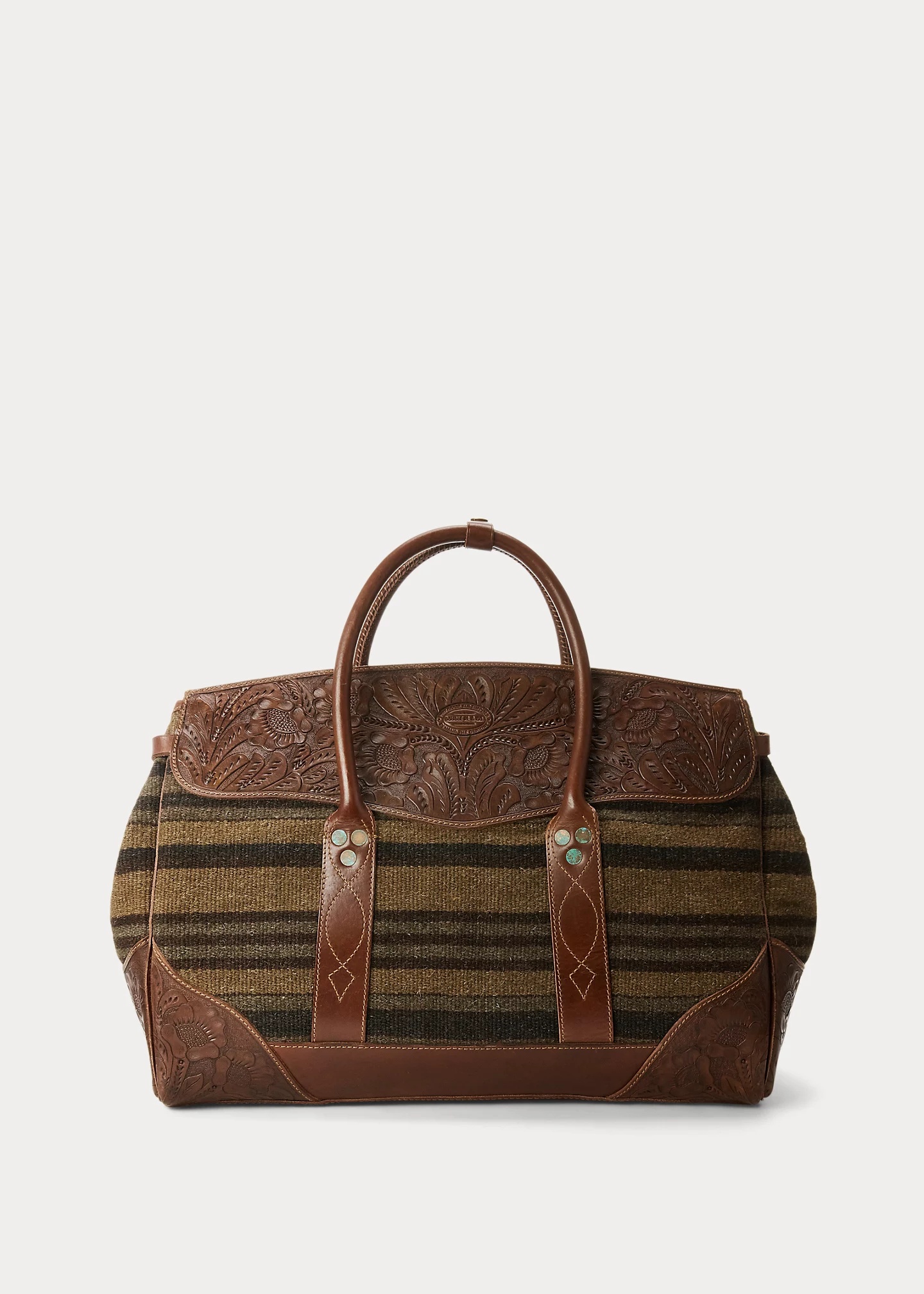 Handwoven Jacquard Overnight Bag - 3