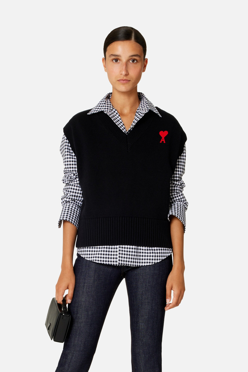 Ami de Coeur Sleeveless Sweater 2