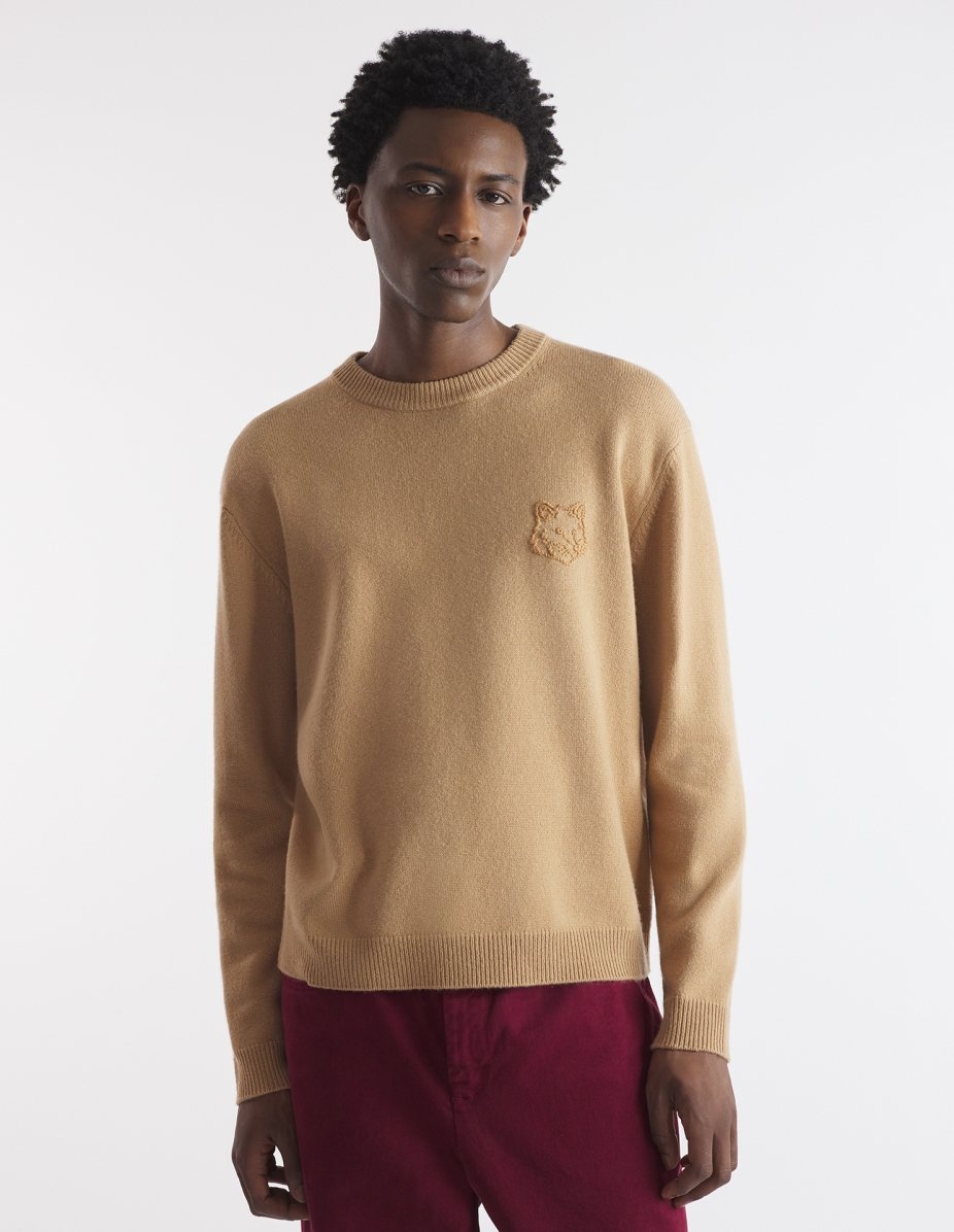 BOLD FOX HEAD EMBROIDERED JUMPER - 3