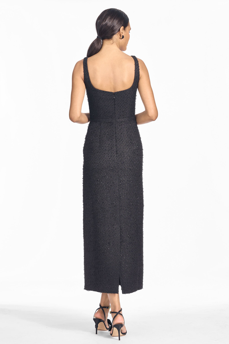 LETA DRESS - CARBON ROSES 5