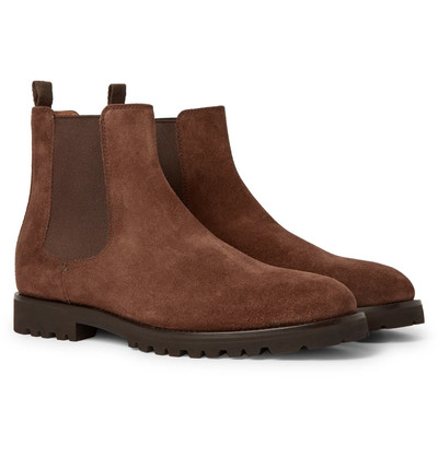 Brunello Cucinelli Suede Chelsea Boots outlook