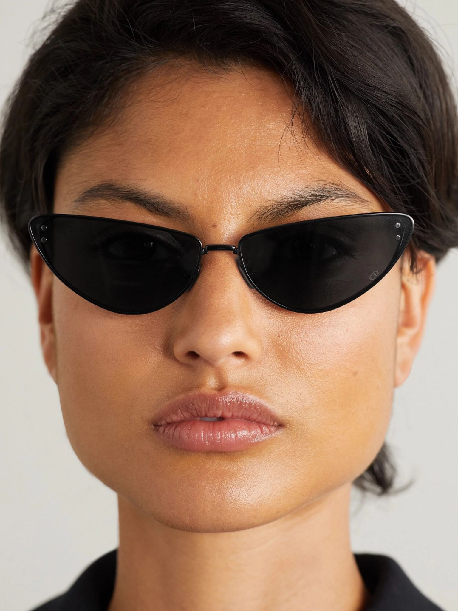 MissDior B1U cat-eye metal sunglasses Gray - 2
