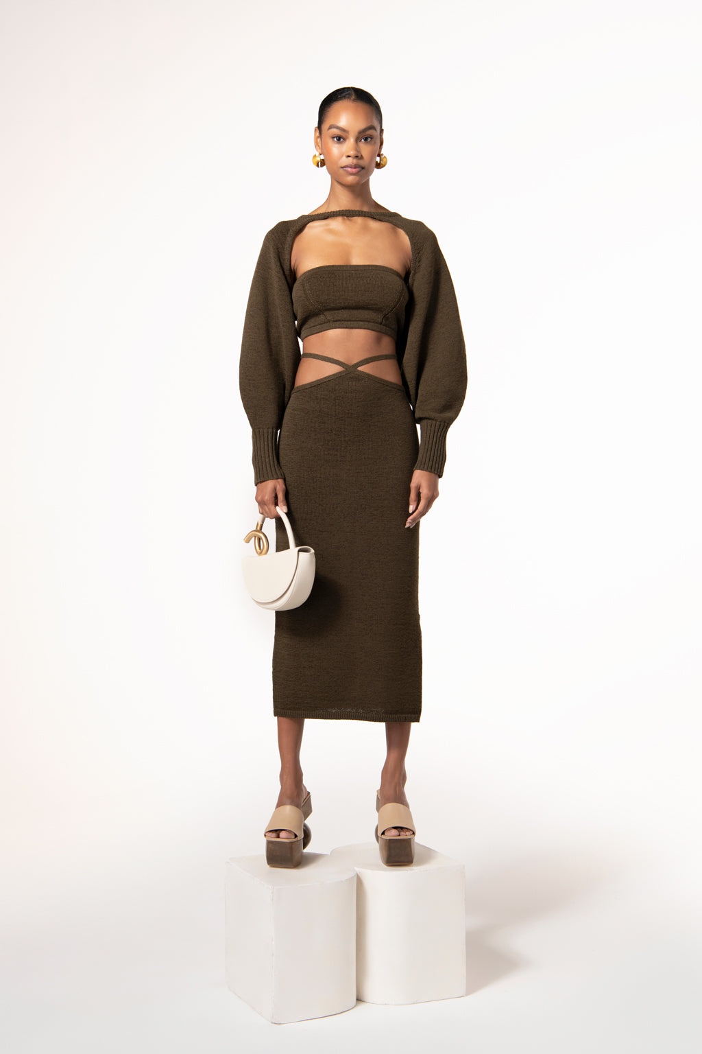 HEDDA KNIT SKIRT - 1