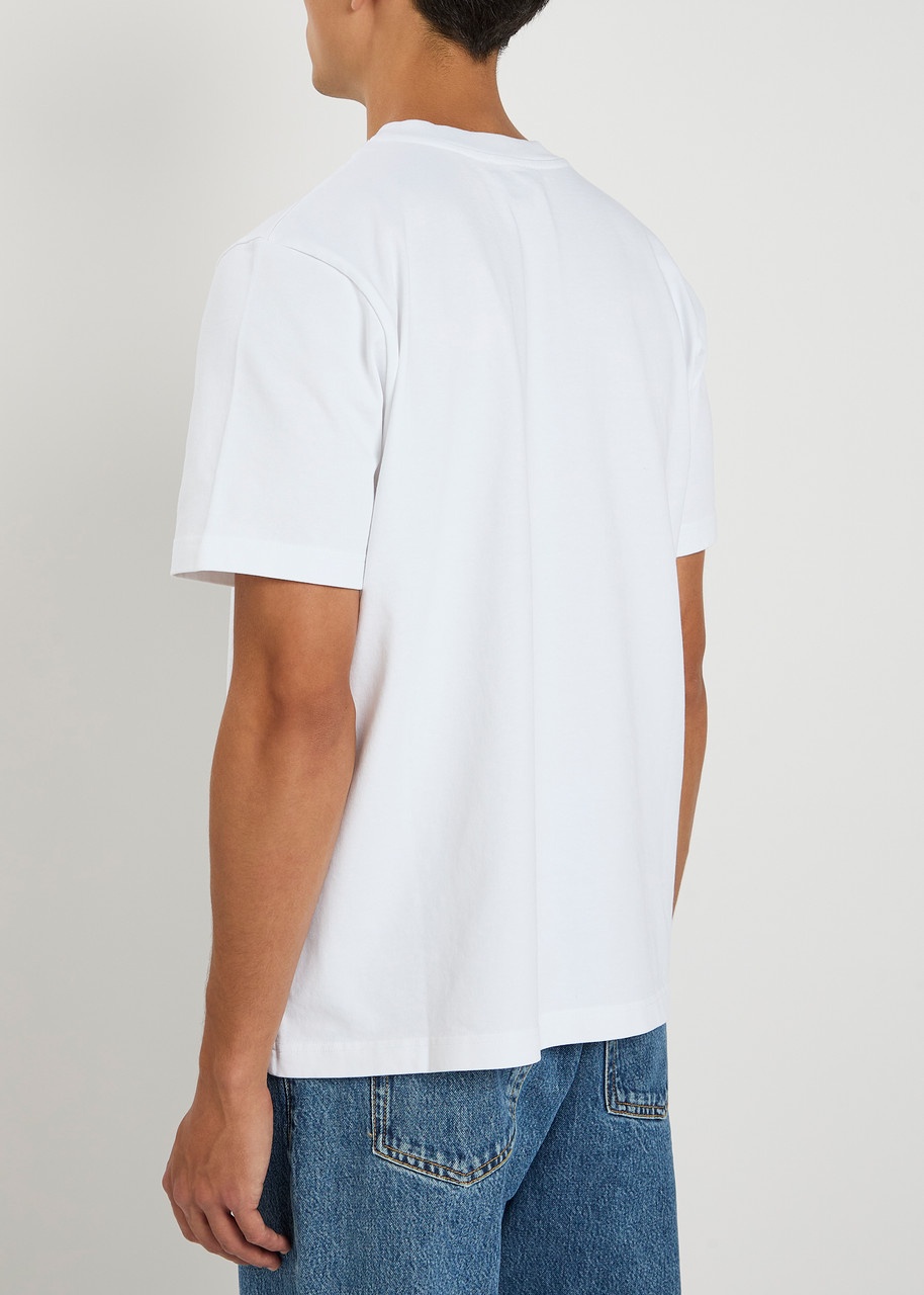 Casablanca Tennis Club Printed Cotton T-shirt - 3