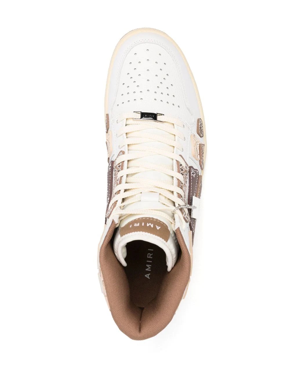 bandana panelled sneakers - 4
