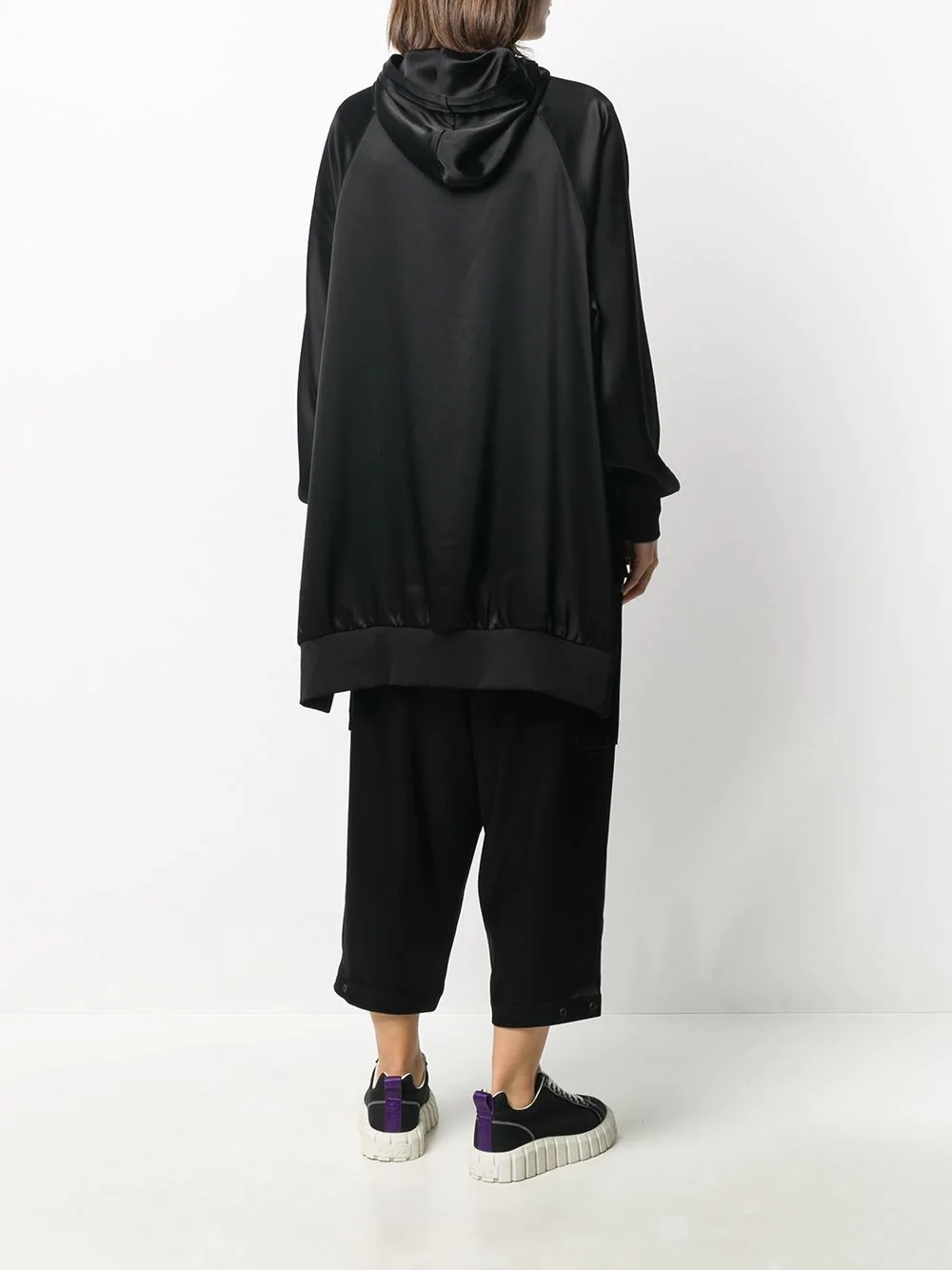 long asymmetric hoodie - 4