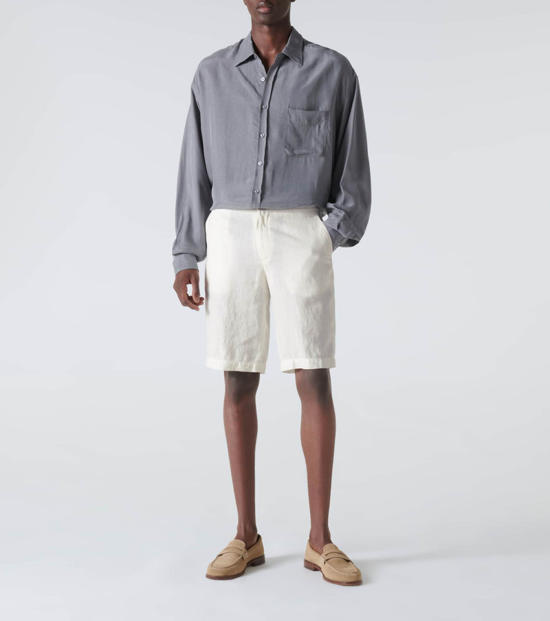 ZEGNA Linen Bermuda shorts outlook