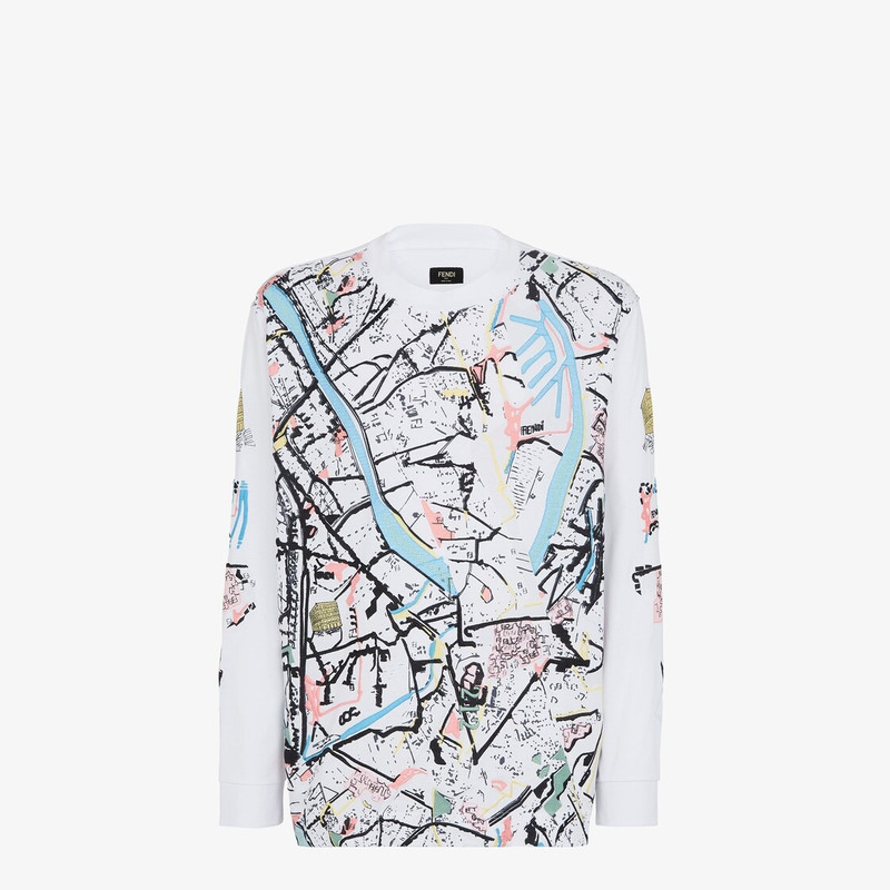 White jersey T-shirt 1