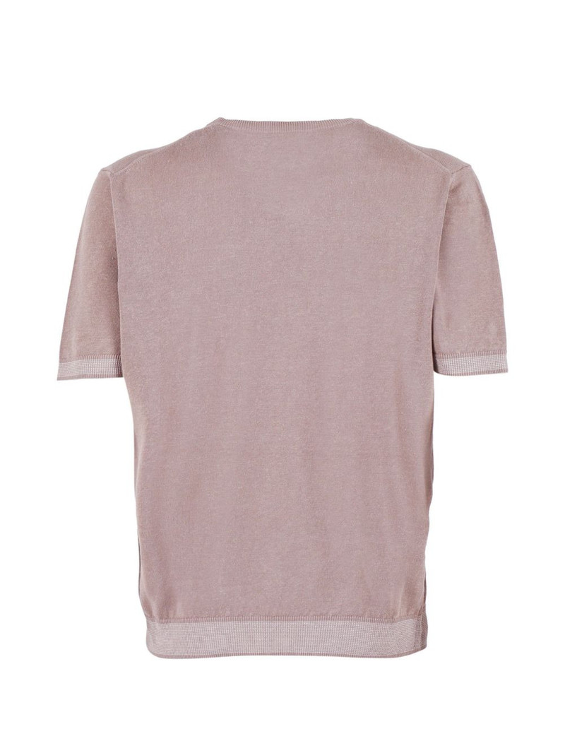 PESERICO knitted short-sleeve sweater outlook