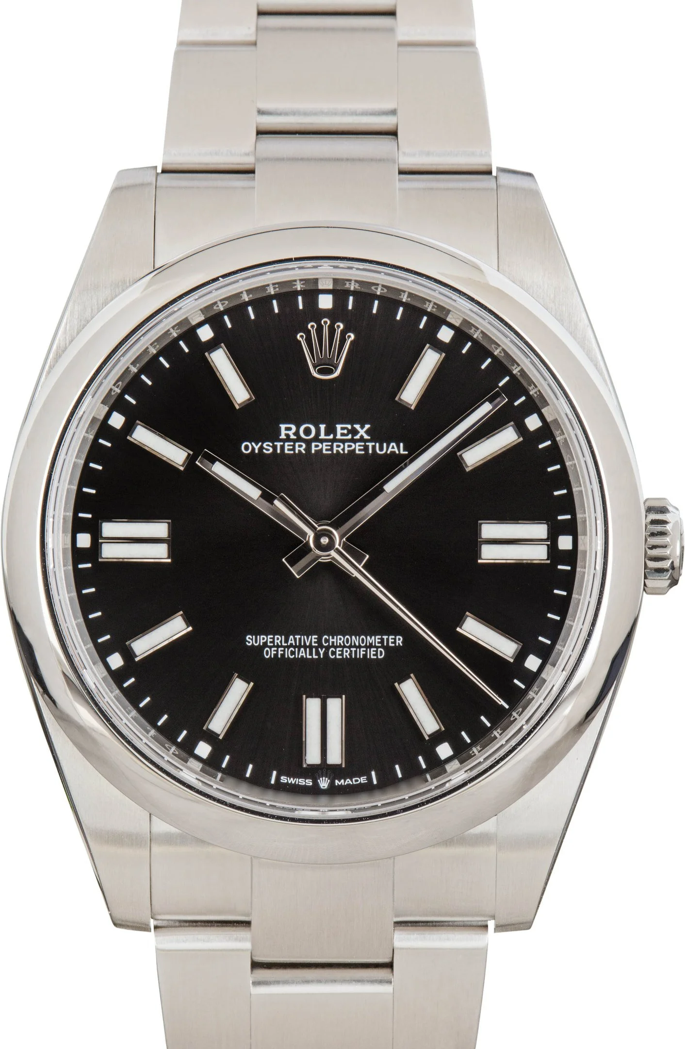 Used Rolex Oyster Perpetual 124300 Black Dial - 1