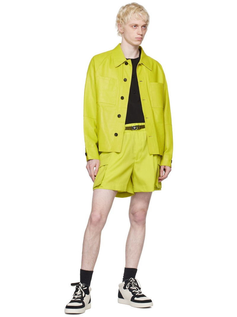 EMPORIO ARMANI Green Press-Release Shorts outlook