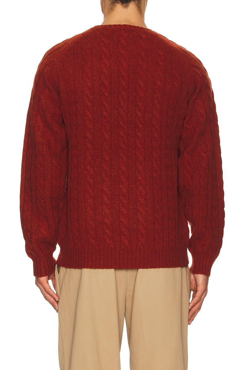 Crew Cable 5g Sweater 3