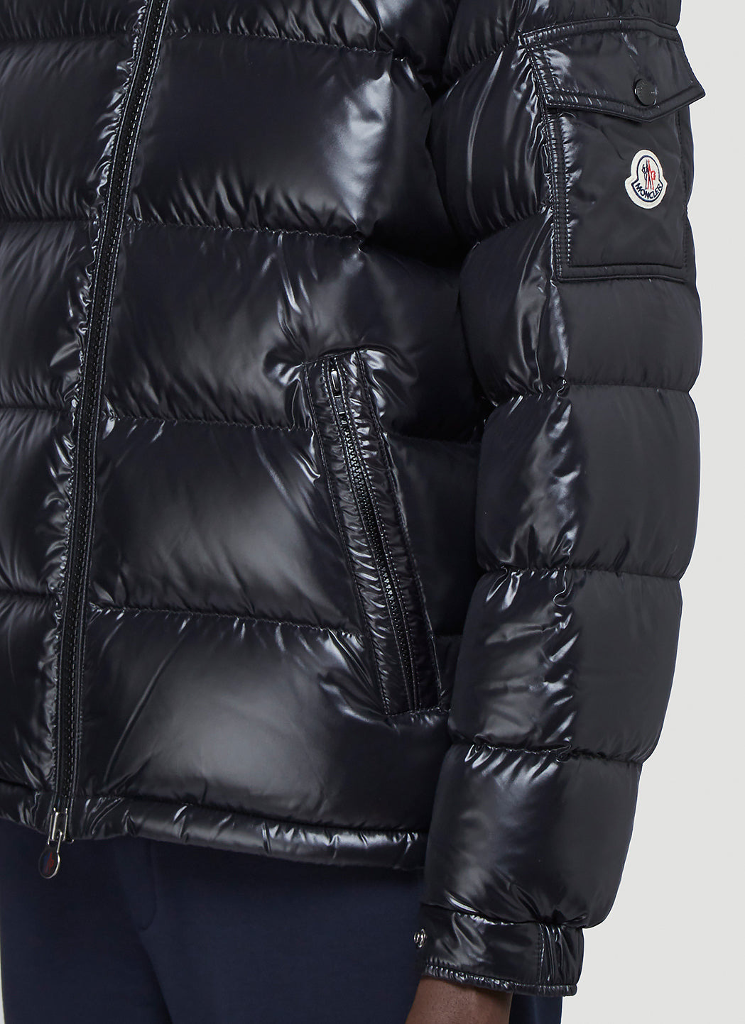Moncler Men Detachable Hood Padded Down Jacket - 5