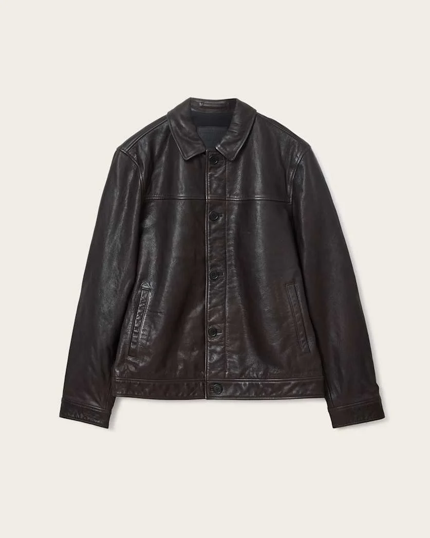 NATES LEATHER JACKET - 1