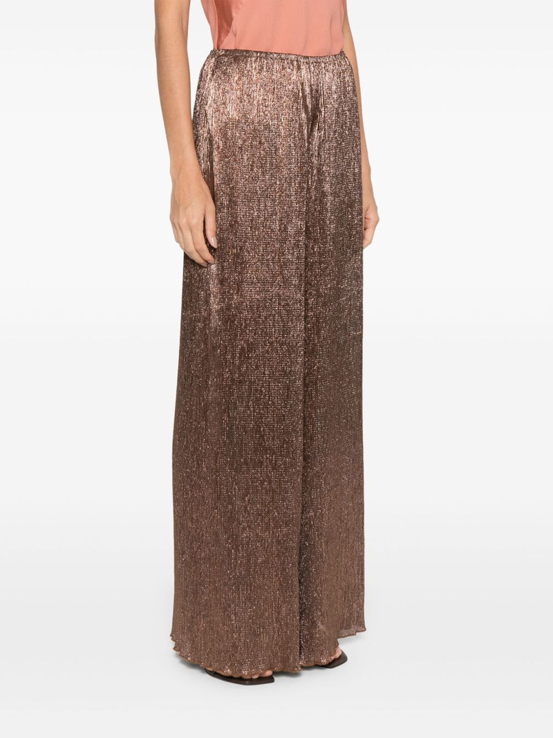 metallic-threading trousers 3