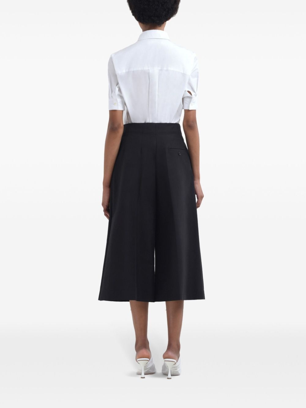 cotton bermuda shorts - 4