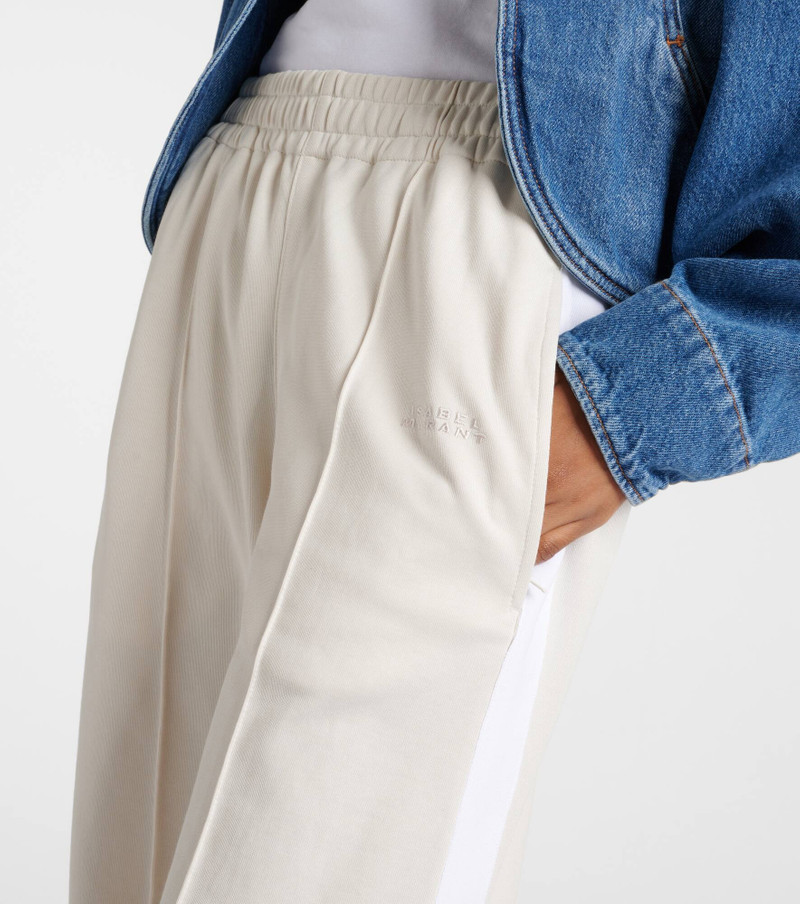 Roldy cotton-blend jersey sweatpants 4