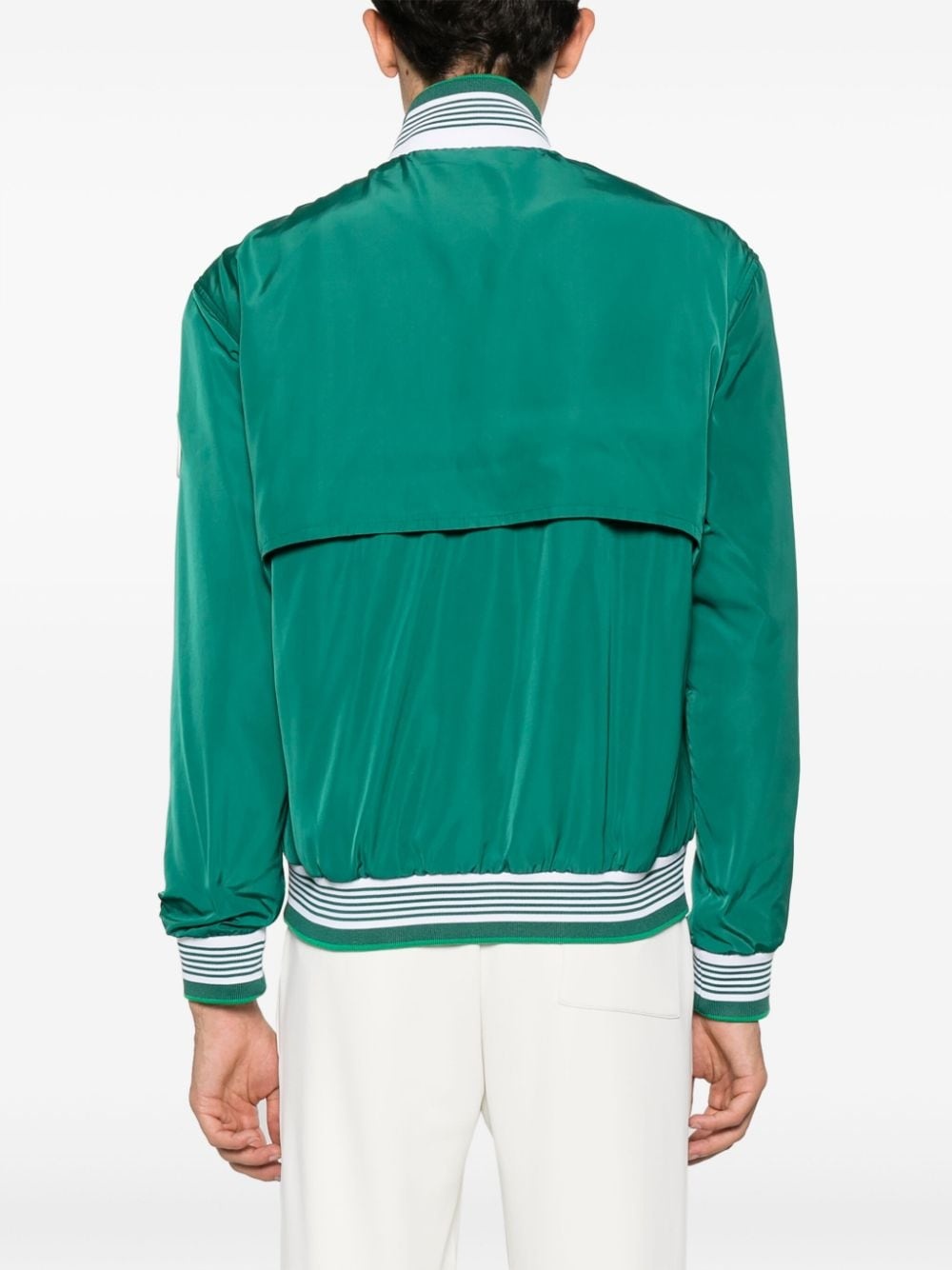 logo-patch track jacket - 4
