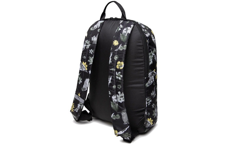 (WMNS) PUMA Core Seasonal Daypack Backpack 'Black White Purple Yellow' 077381-01 - 5
