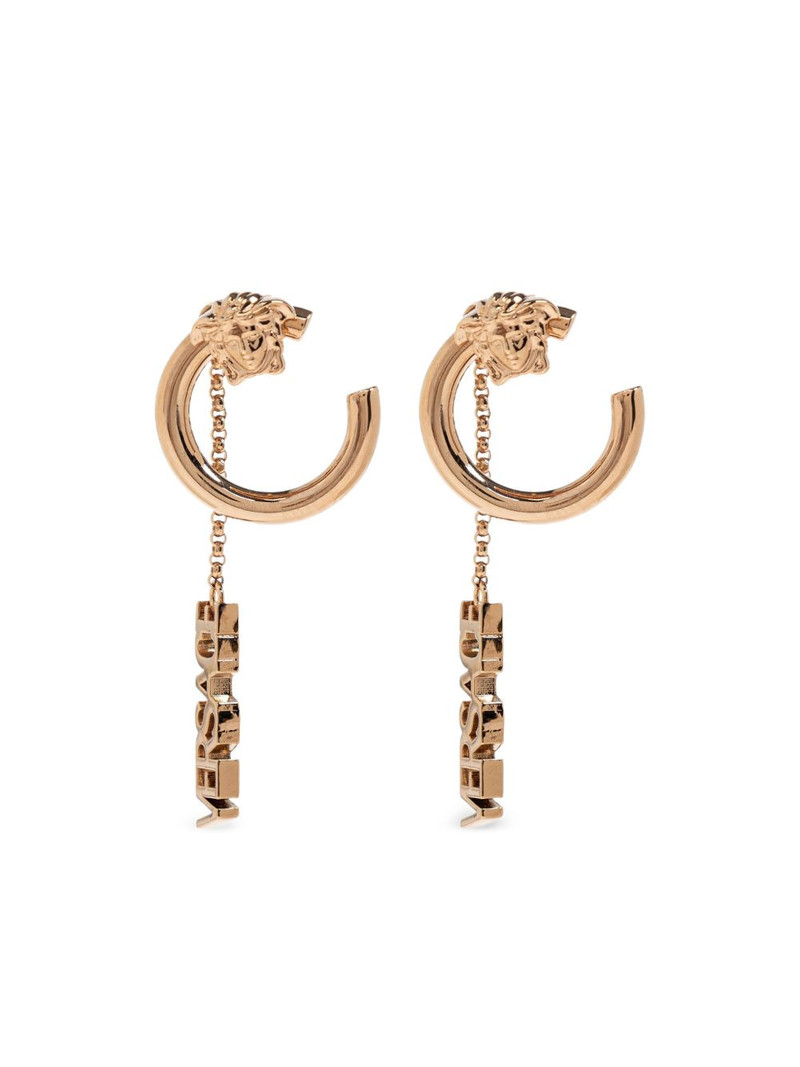 Medusa-logo earrings 1