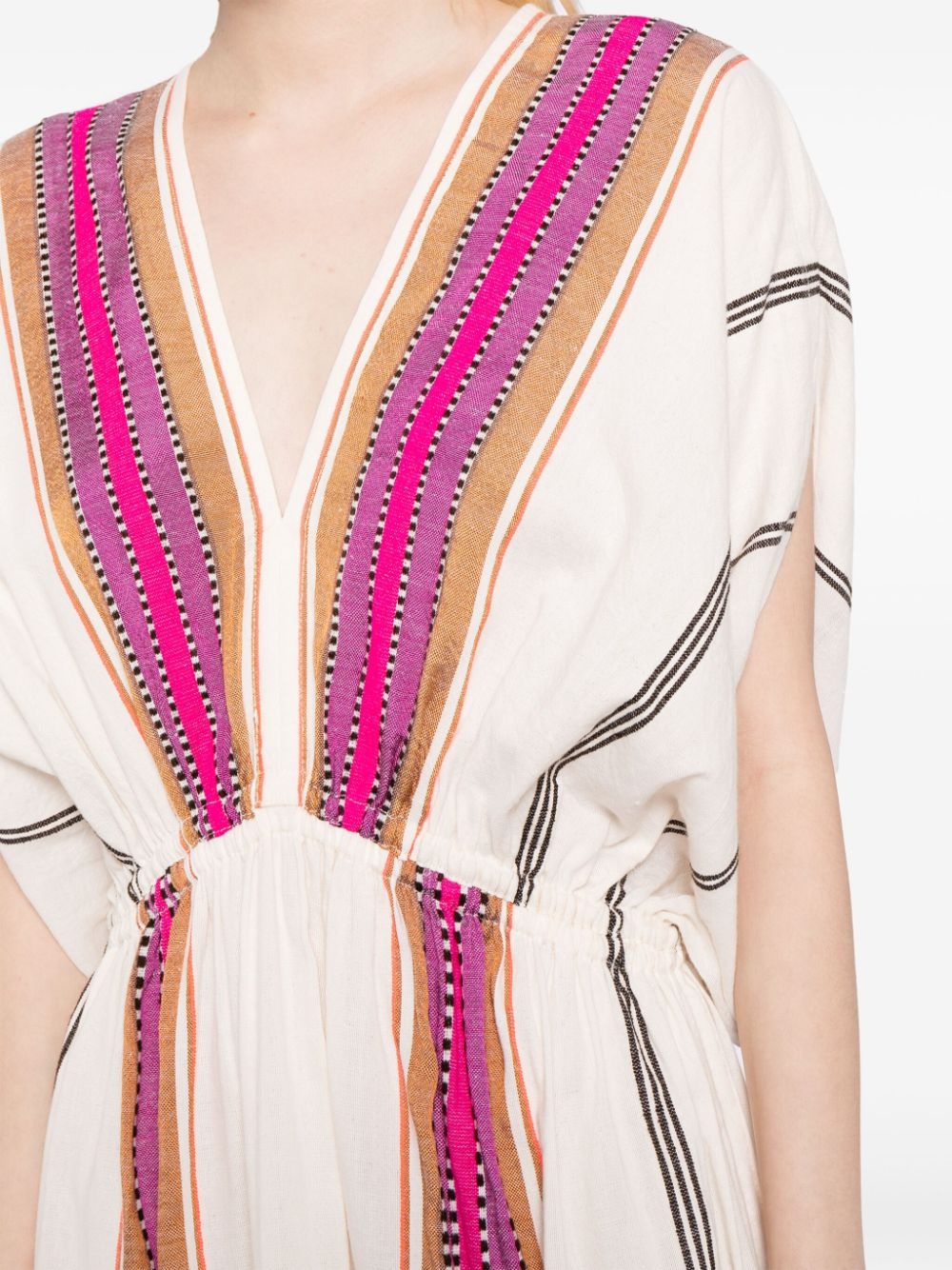Leila cotton-blend maxi dress - 5