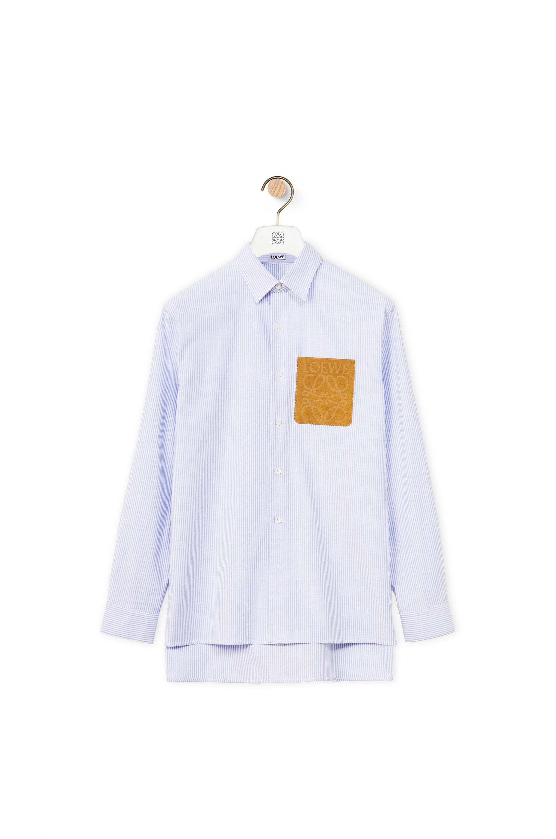 Anagram stripe shirt in cotton - 1