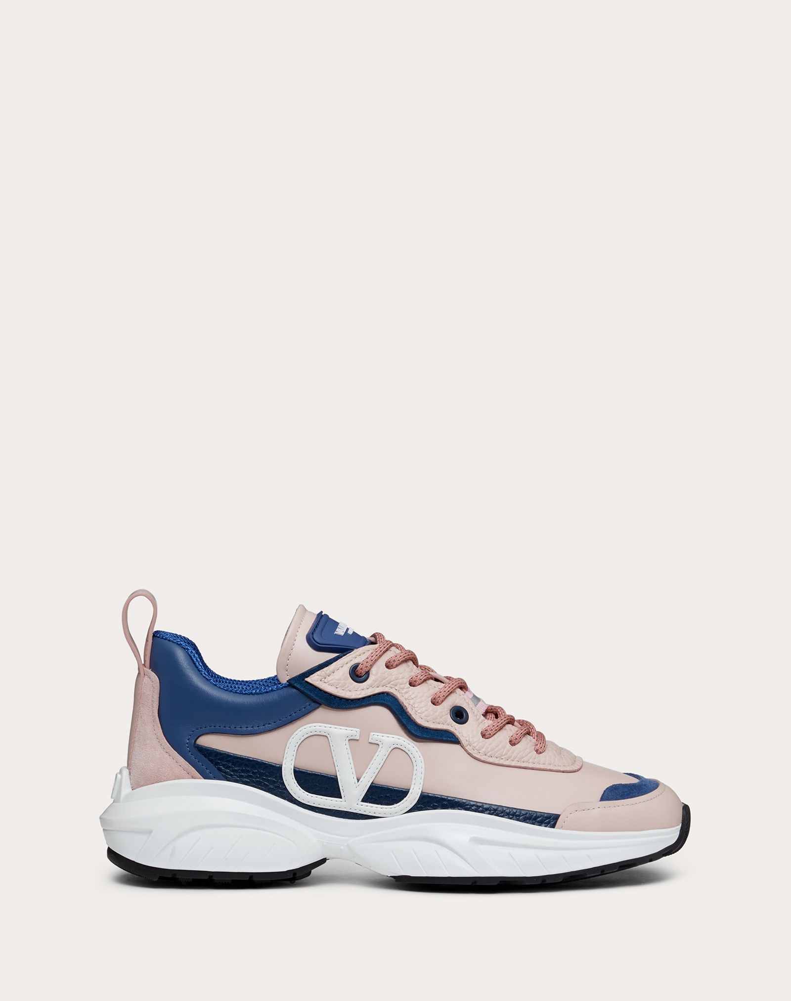 SHEGOES calfskin and split leather sneaker - 1