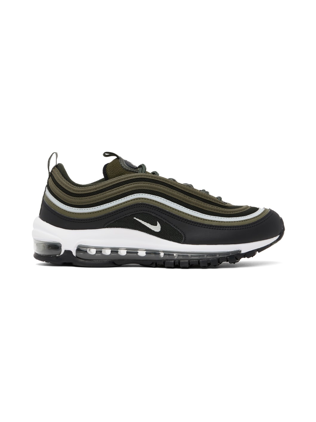 Nike Black & Green Air Max 97 Sneakers | REVERSIBLE display picture 1