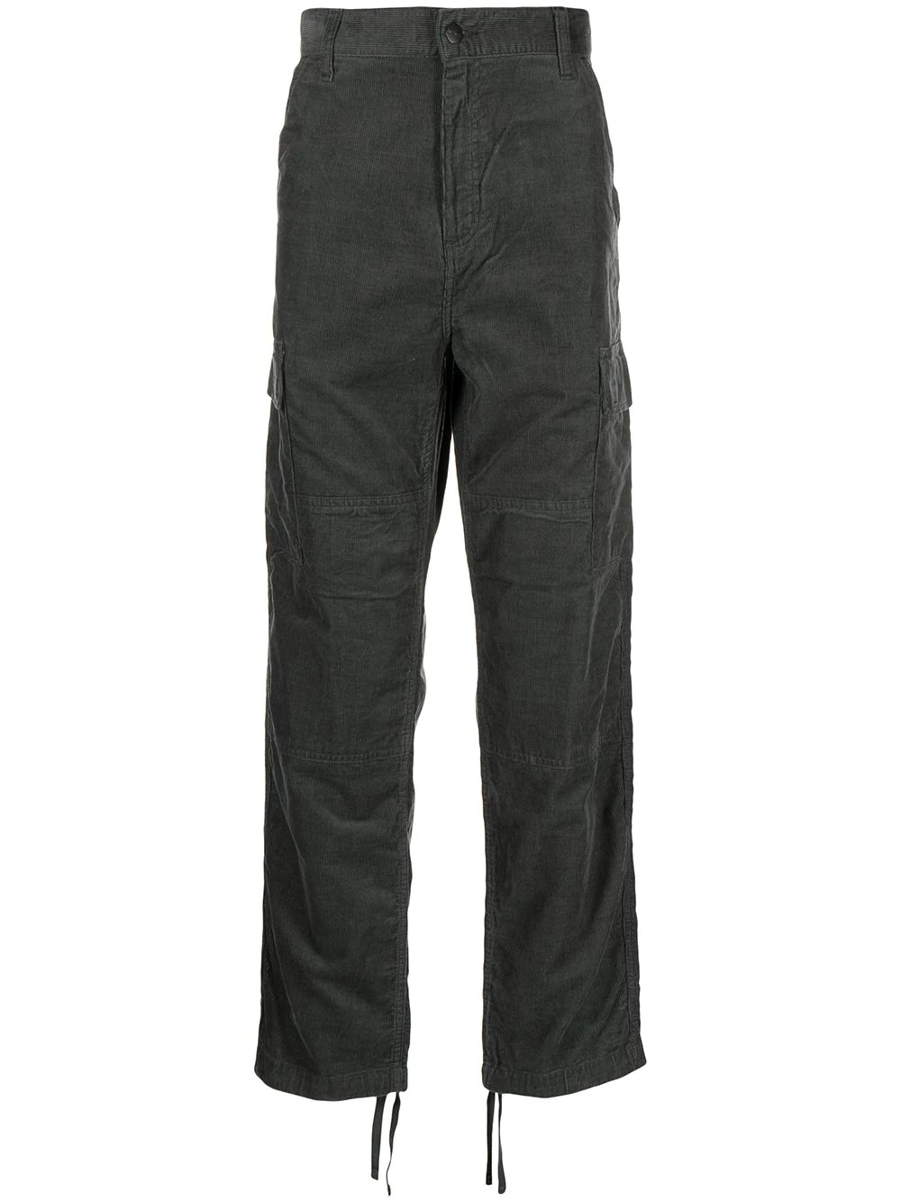 regular-cut cargo trousers - 1