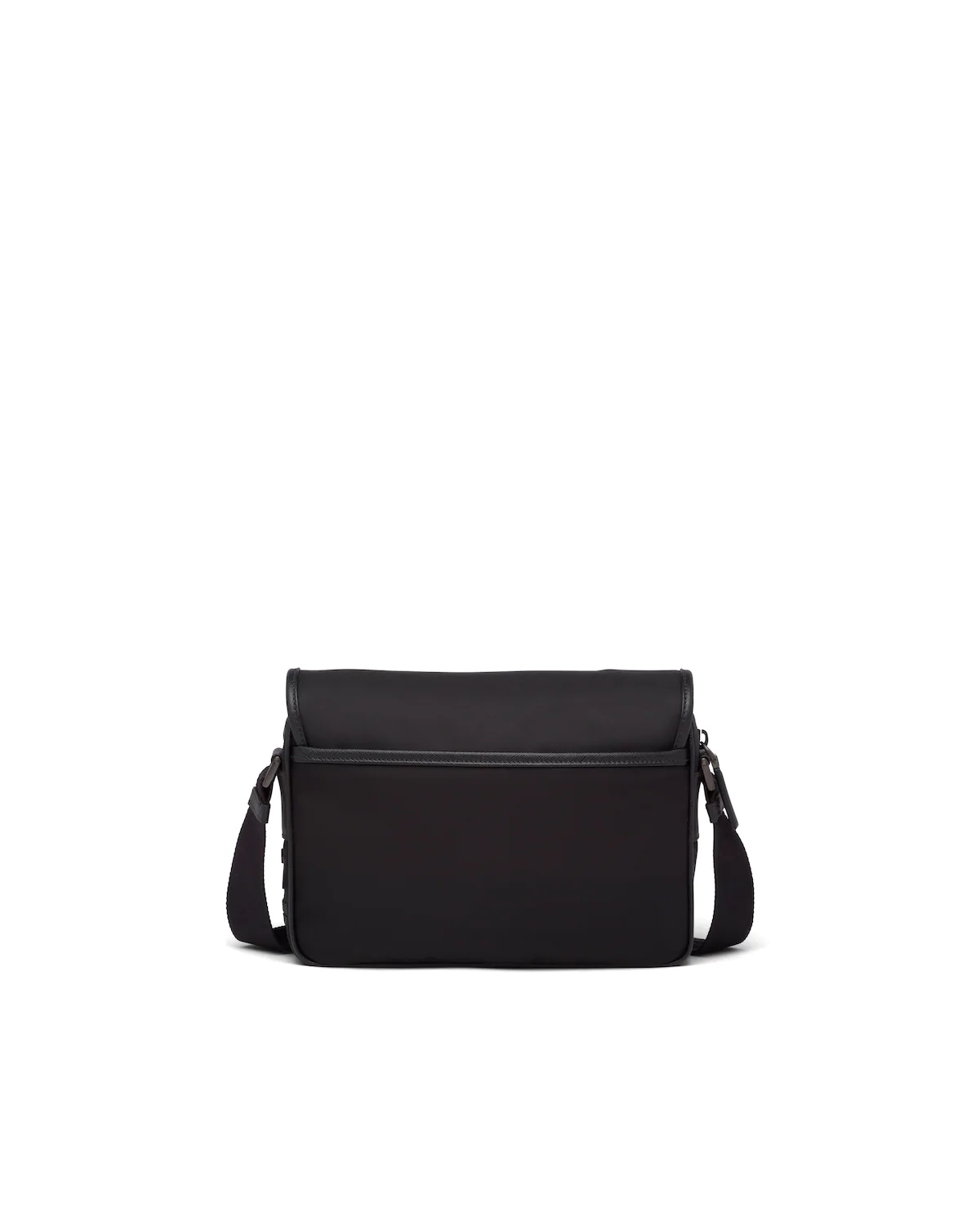 Re-Nylon and Saffiano Leather shoulder bag - 4