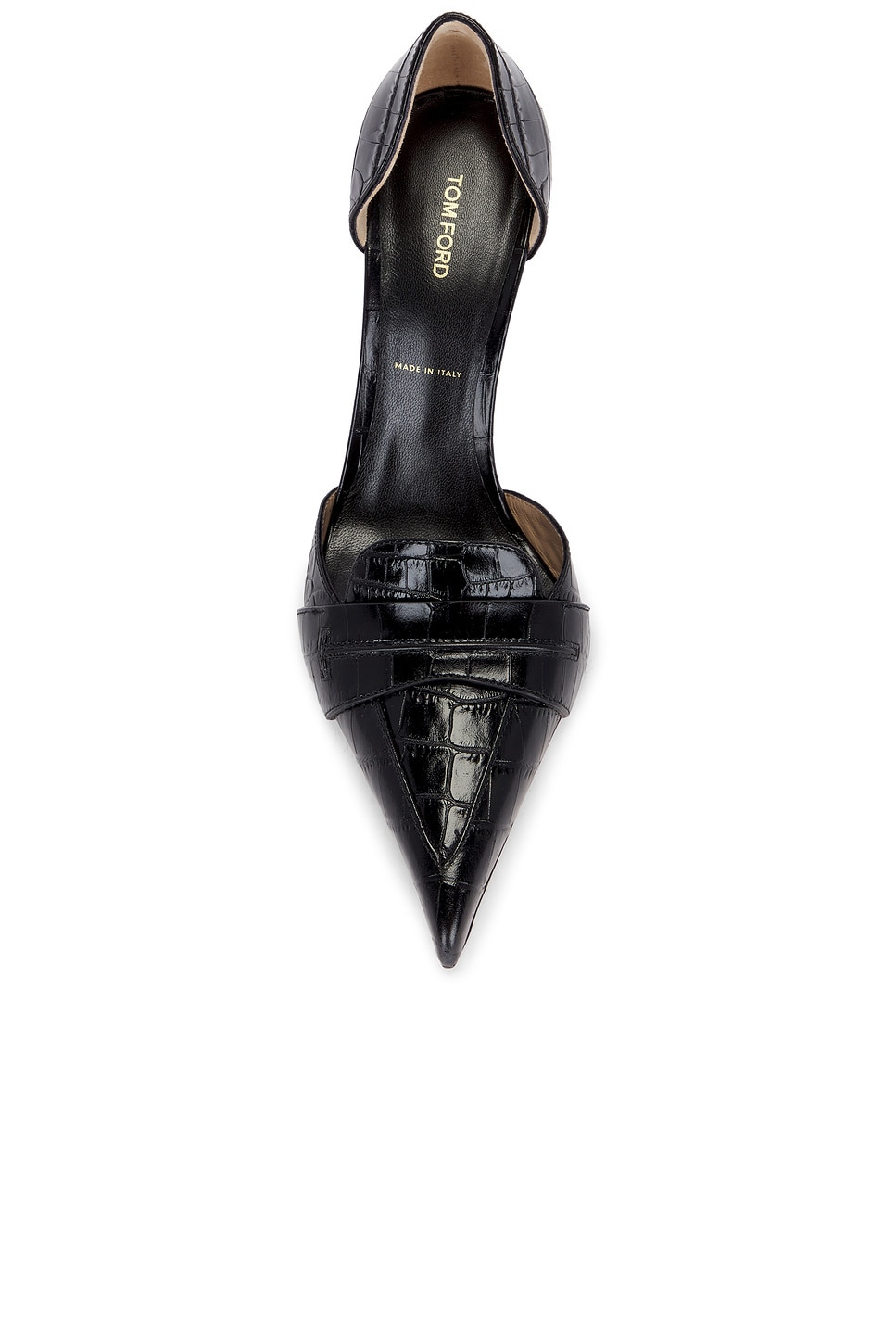 Eva Croc 85 Dorsay Pump - 4