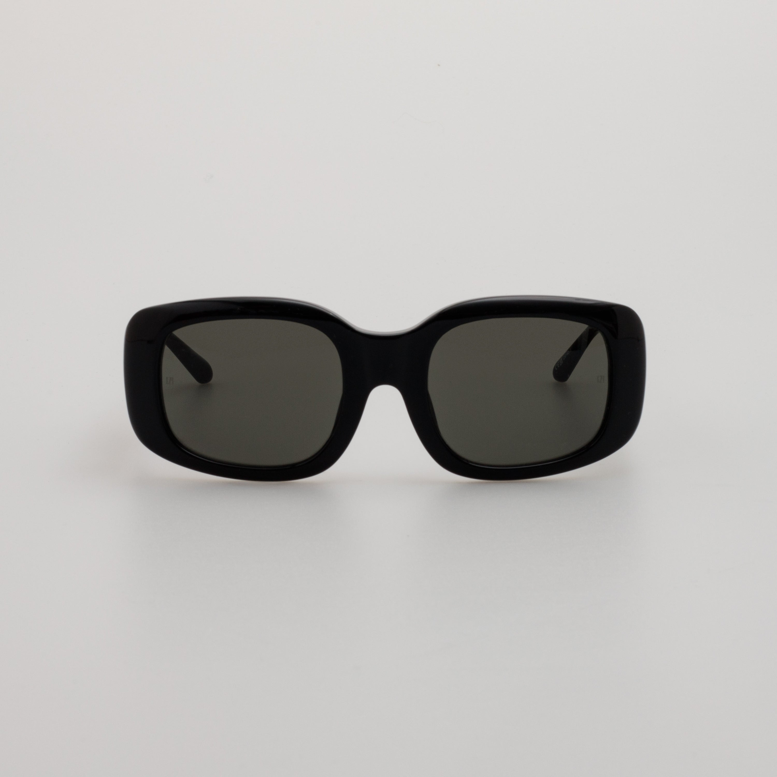 Celeste Oversize Sunglasses in Black - 5