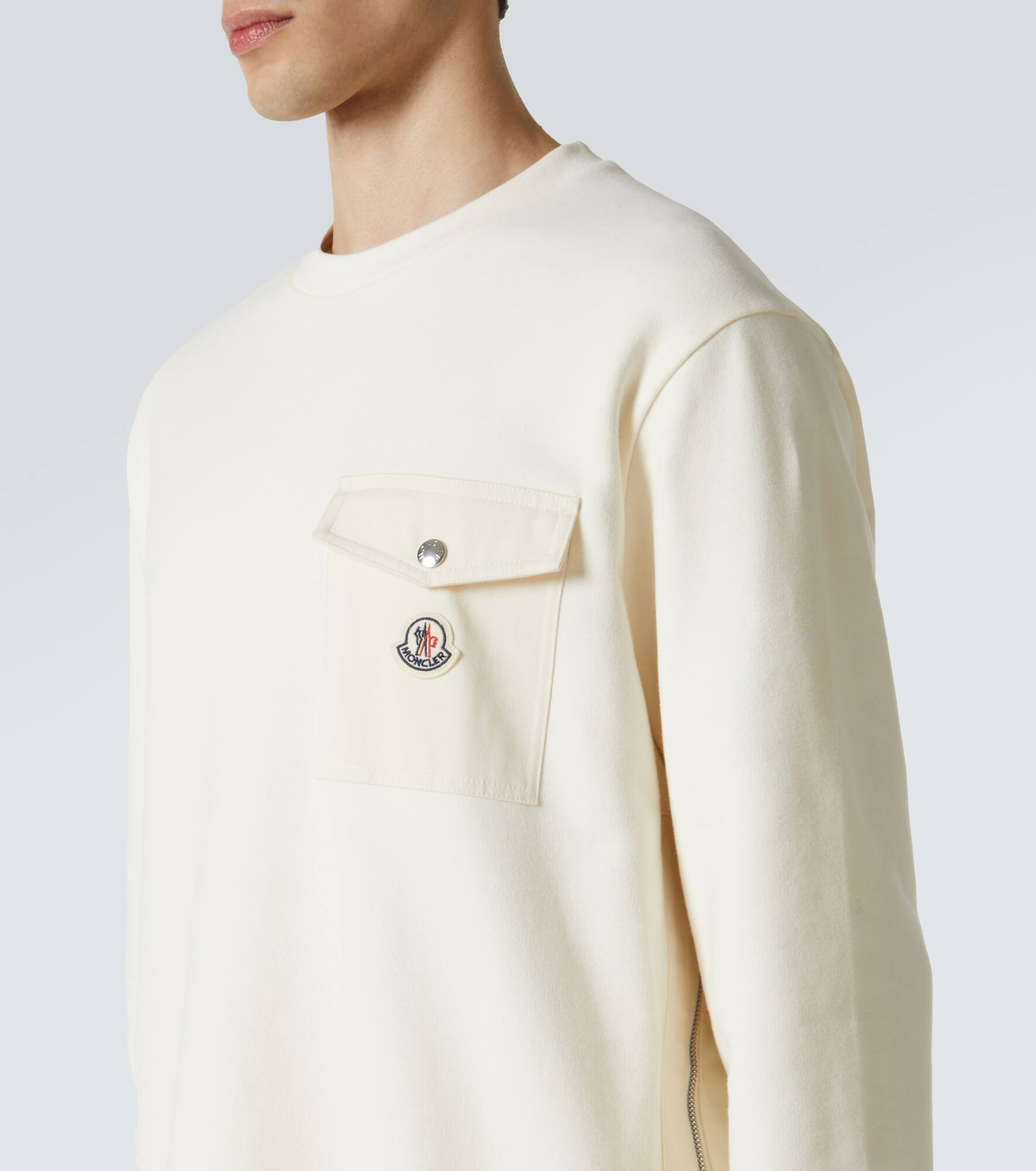 Cotton fleece sweatshirt - 5