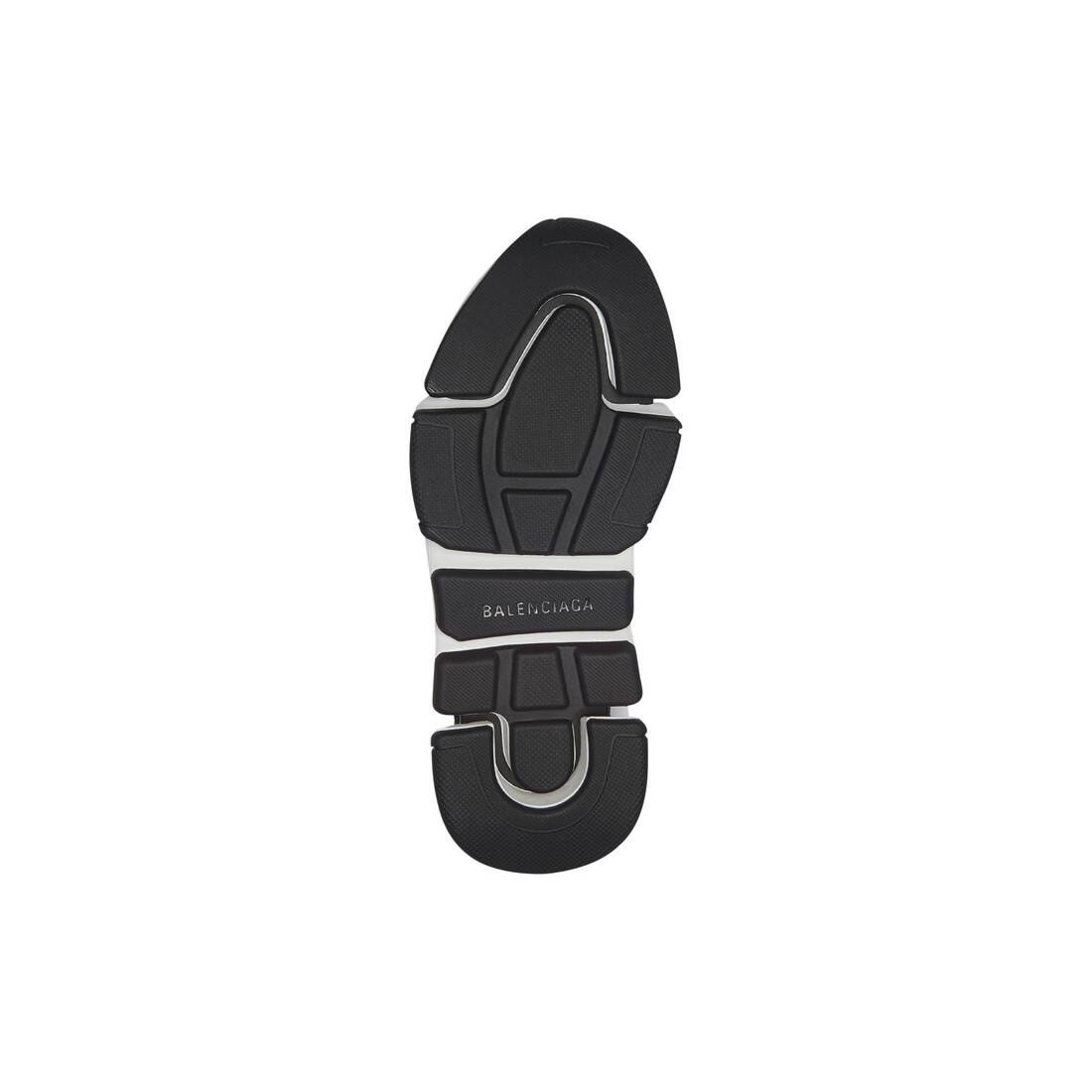Men's Speed 2.0 Recycled Knit Sneaker in Black/white - 5