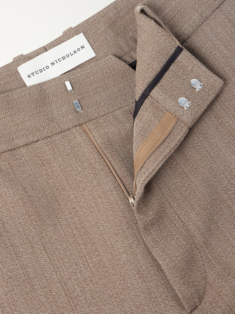 Fume Tapered Wool Suit Trousers 6