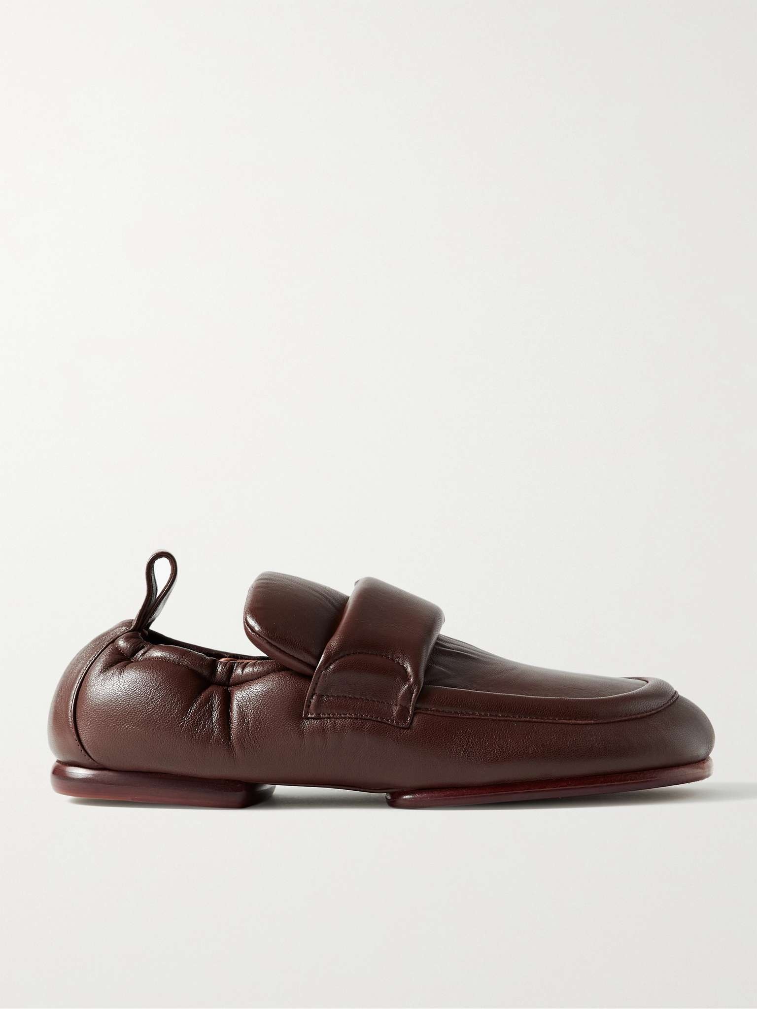 Padded Leather Loafers - 1