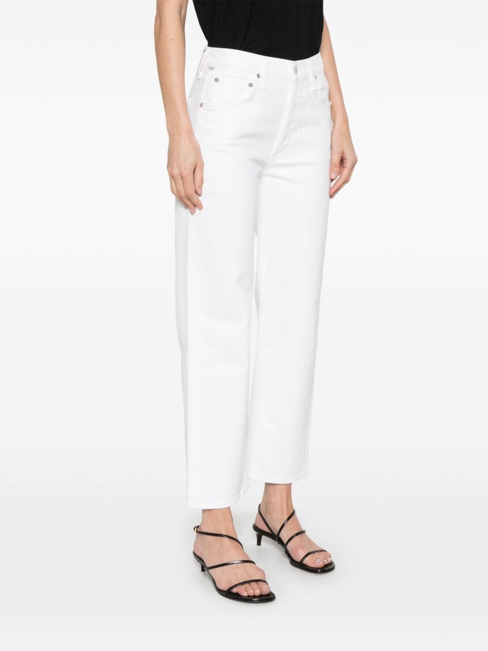 logo-patch jeans - 3