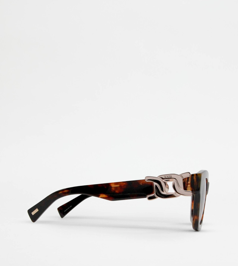 Tod's SQUARED SUNGLASSES - BROWN outlook