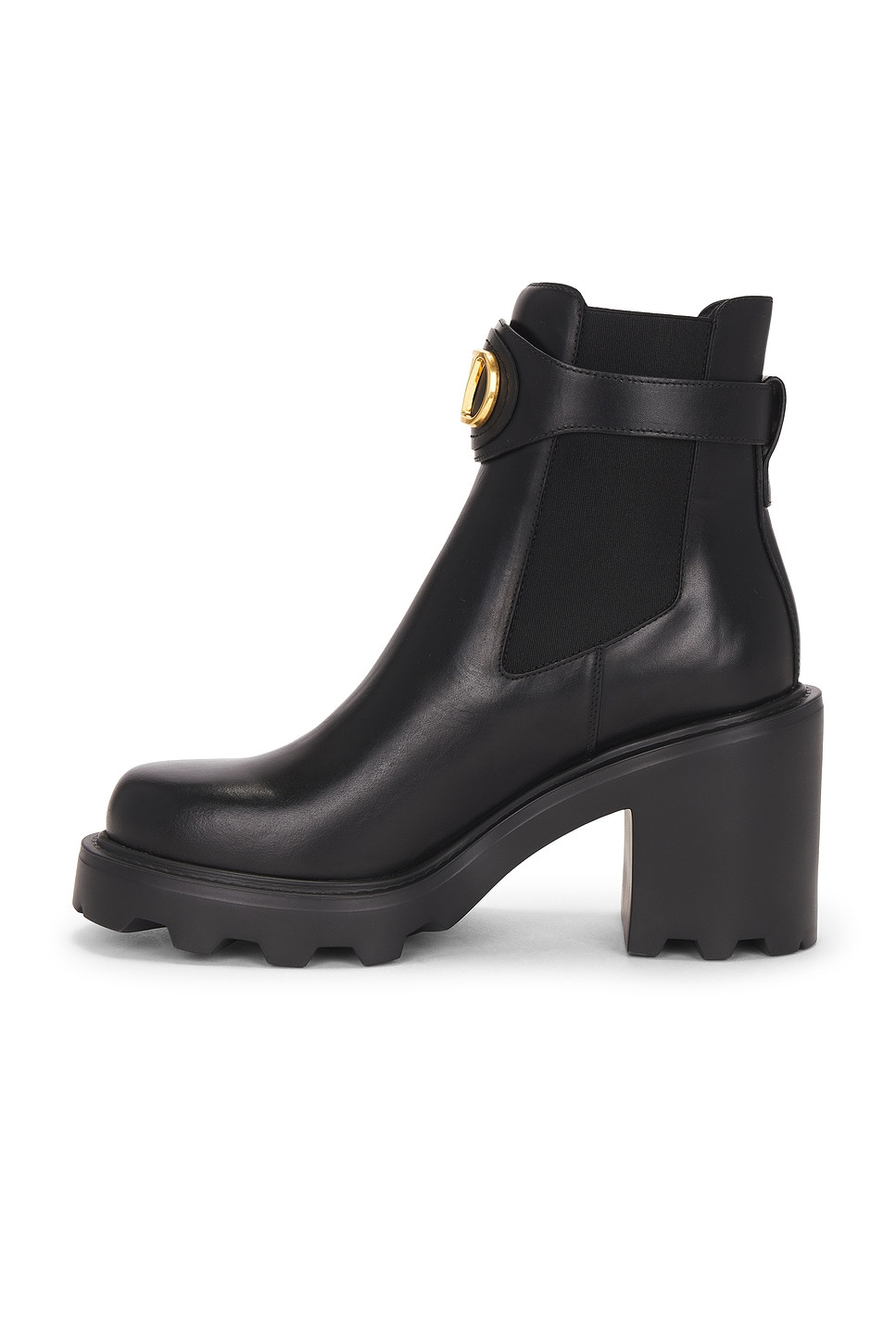 V Logo Signature Beatle Boot - 5