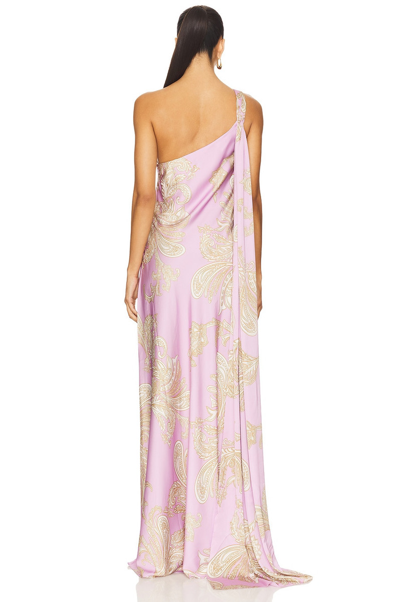 HEMANT & NANDITA One Shoulder Long Dress outlook