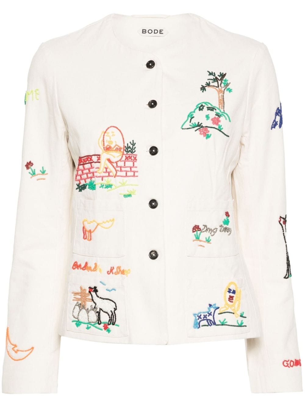 Nursery Rhyme beaded jacket - 1