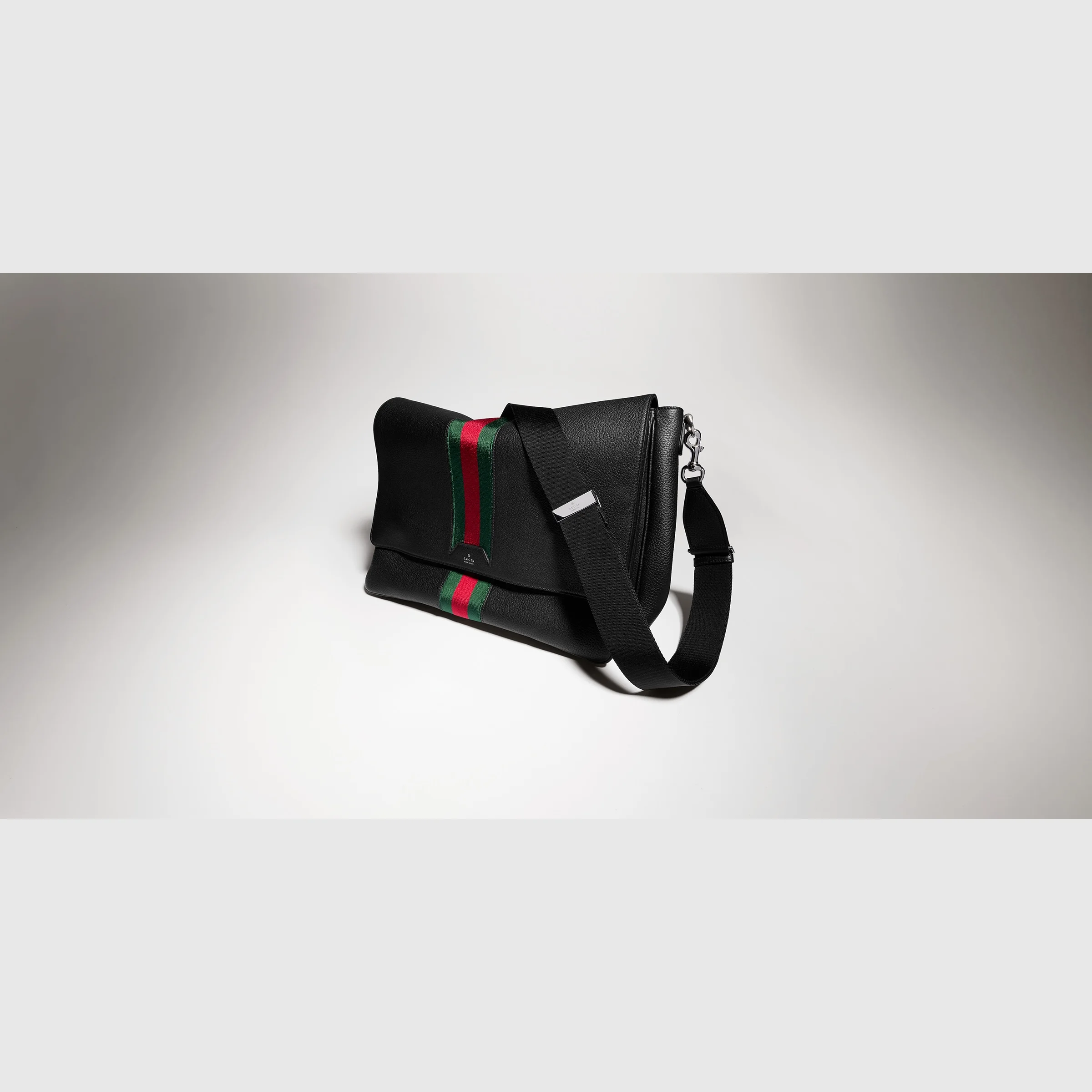 Web Trademark medium crossbody bag - 1