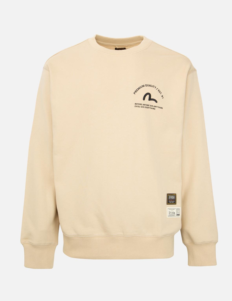 GODHEAD OUTLINE PRINT SWEATSHIRT 1