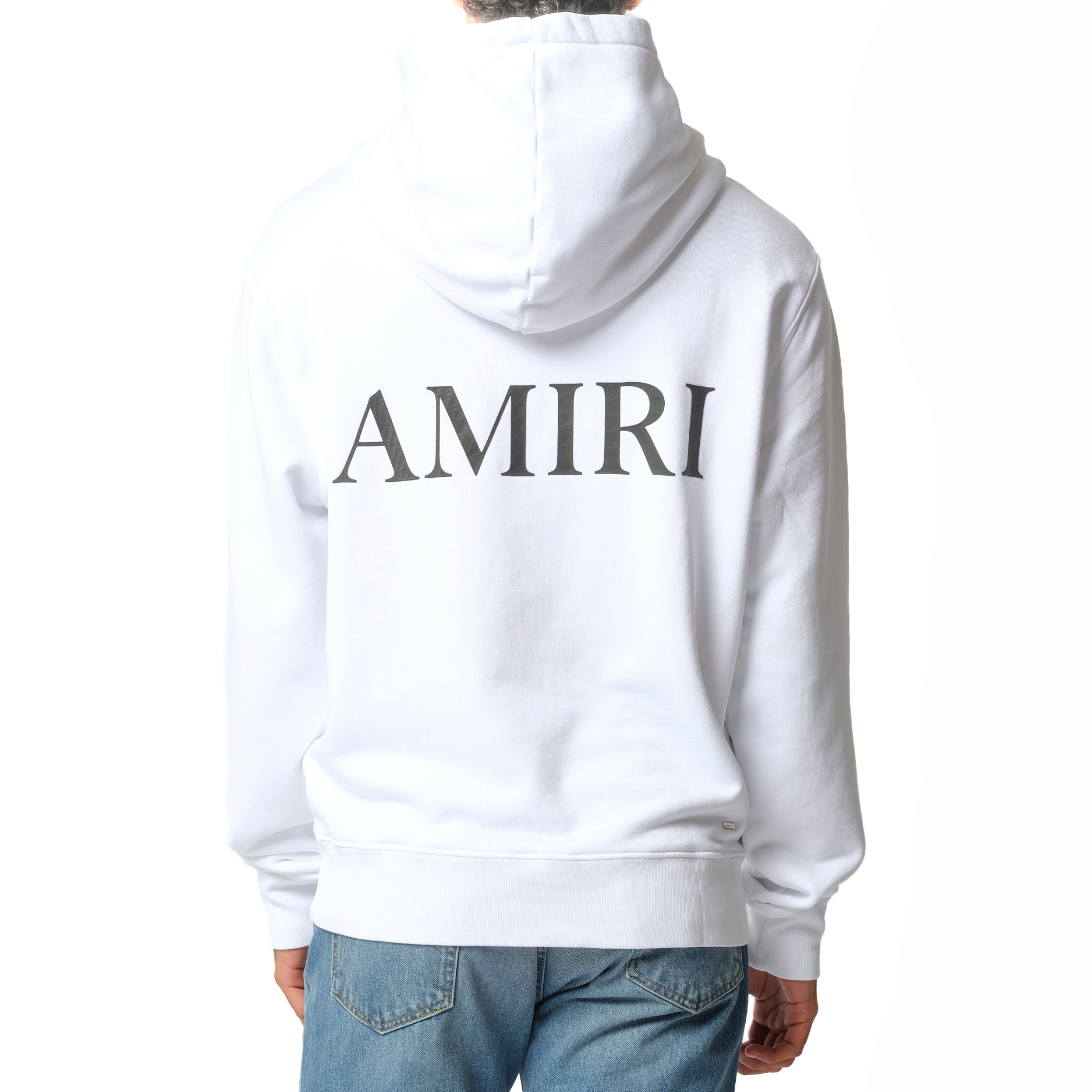 MA Core Logo Hoodie in White - 6