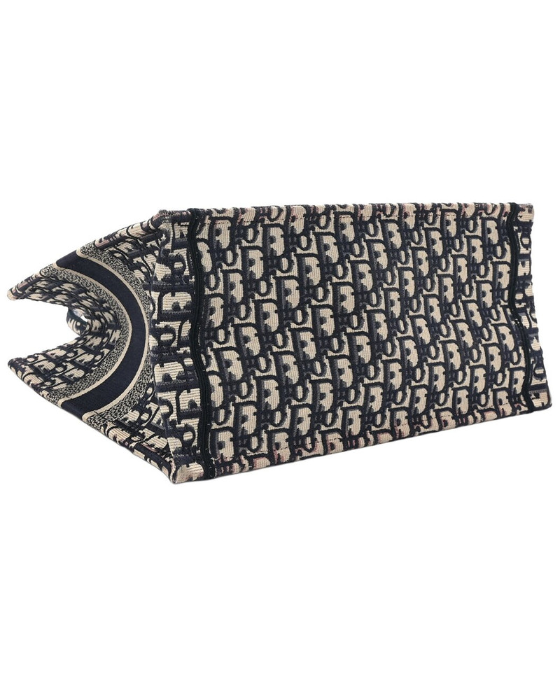 Dior Dior Blue Oblique Canvas Oblique Medium Book Tote (Authentic Pre-Loved) outlook