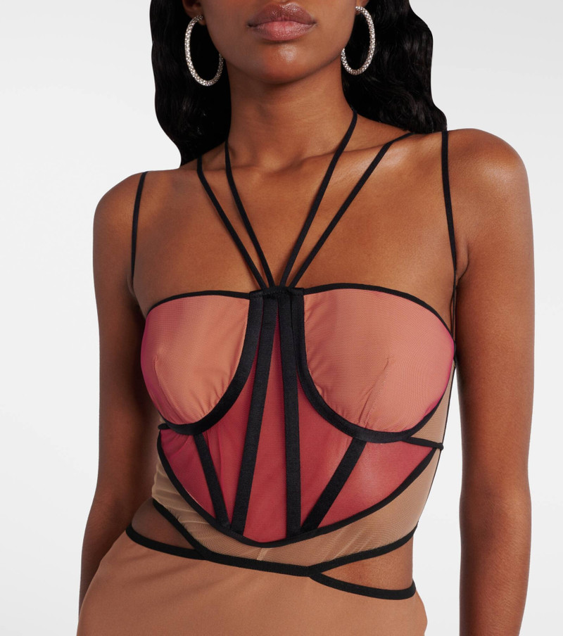 Leila bustier gown 4