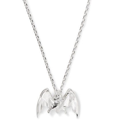 UNDERCOVER Bat Silver Necklace outlook