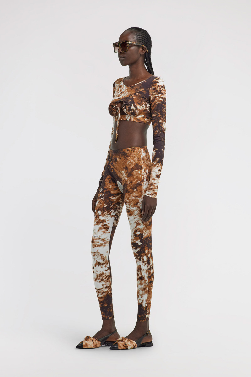 Roberto Cavalli Appaloosa Print Leggings outlook
