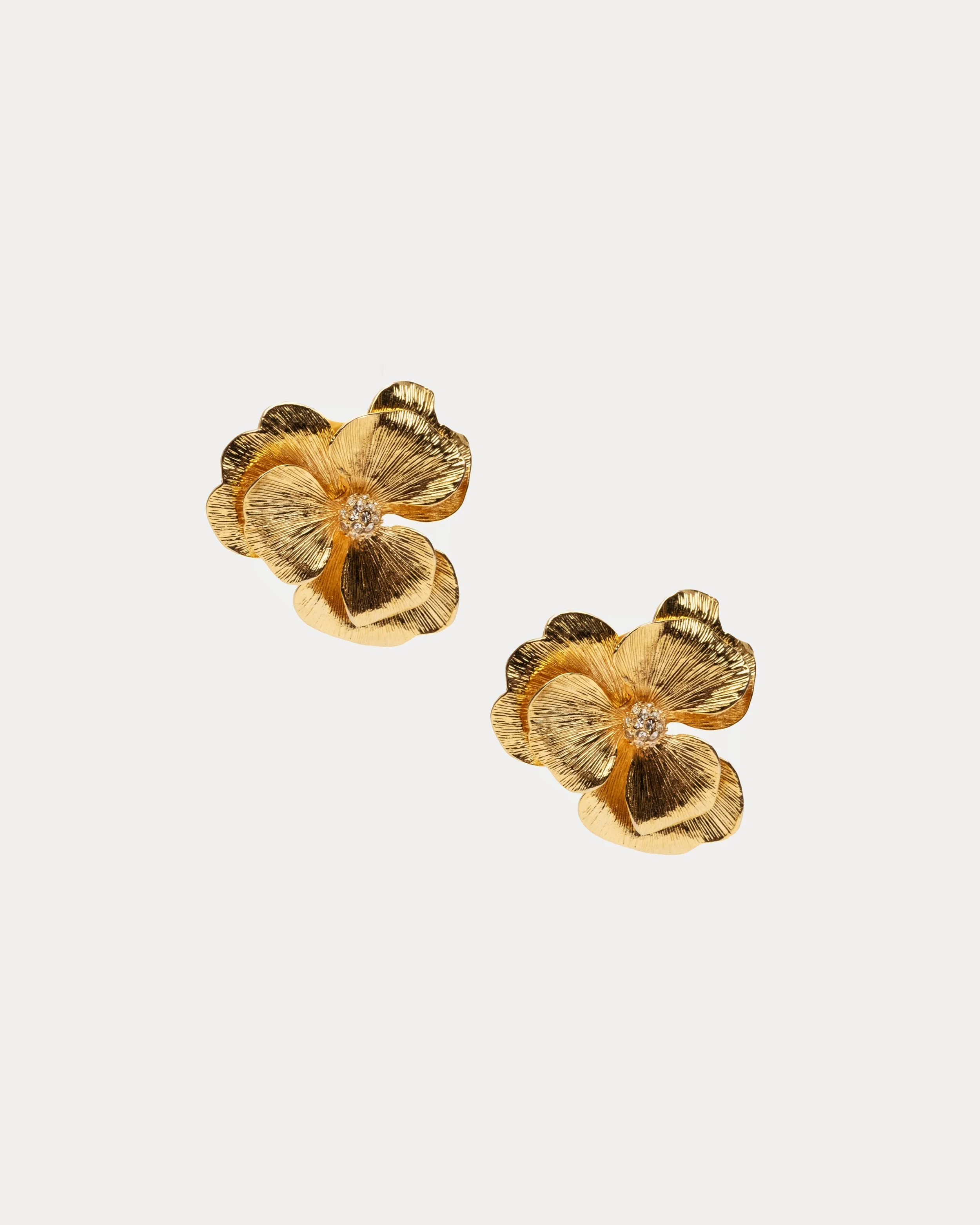 Flower Clip on Earring - 1